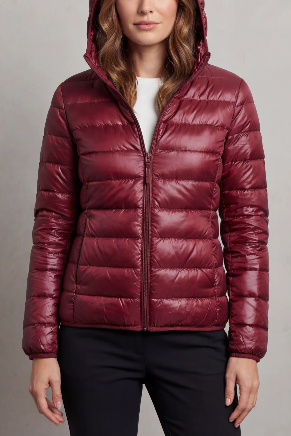 Aela – Ultra light – Packable hooded puffer jacket - Image 11