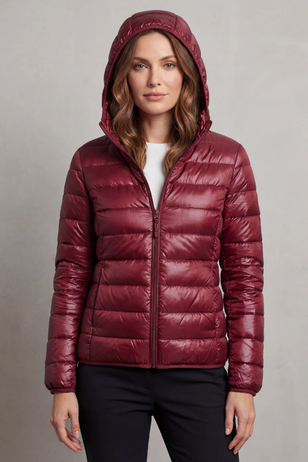 Aela – Ultra light – Packable hooded puffer jacket - Image 12