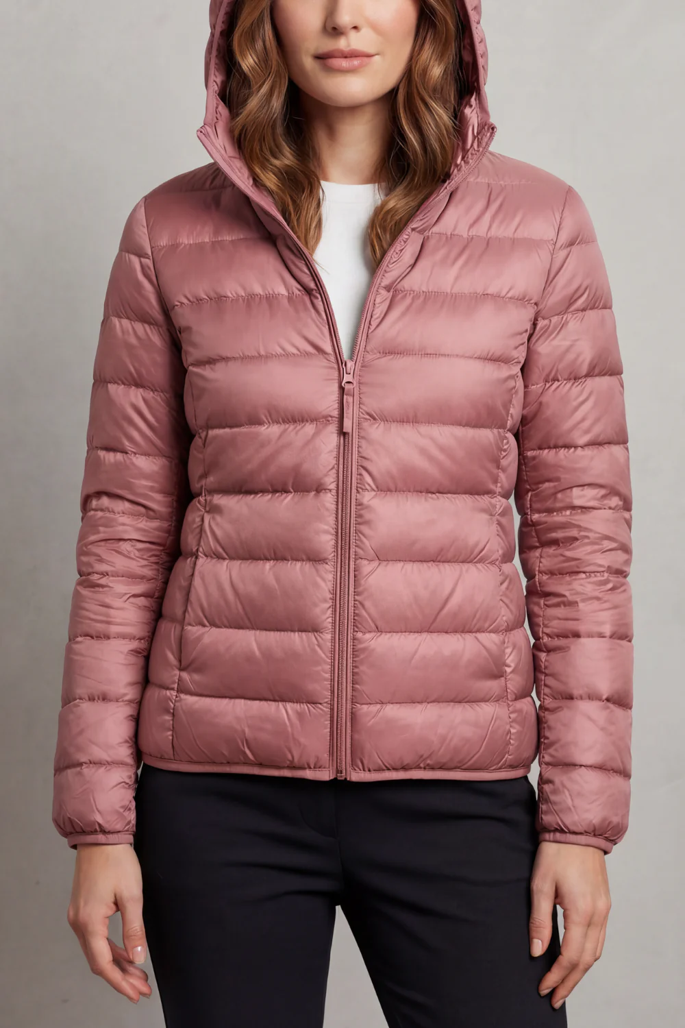 Aela – Ultra light – Packable hooded puffer jacket - Image 13