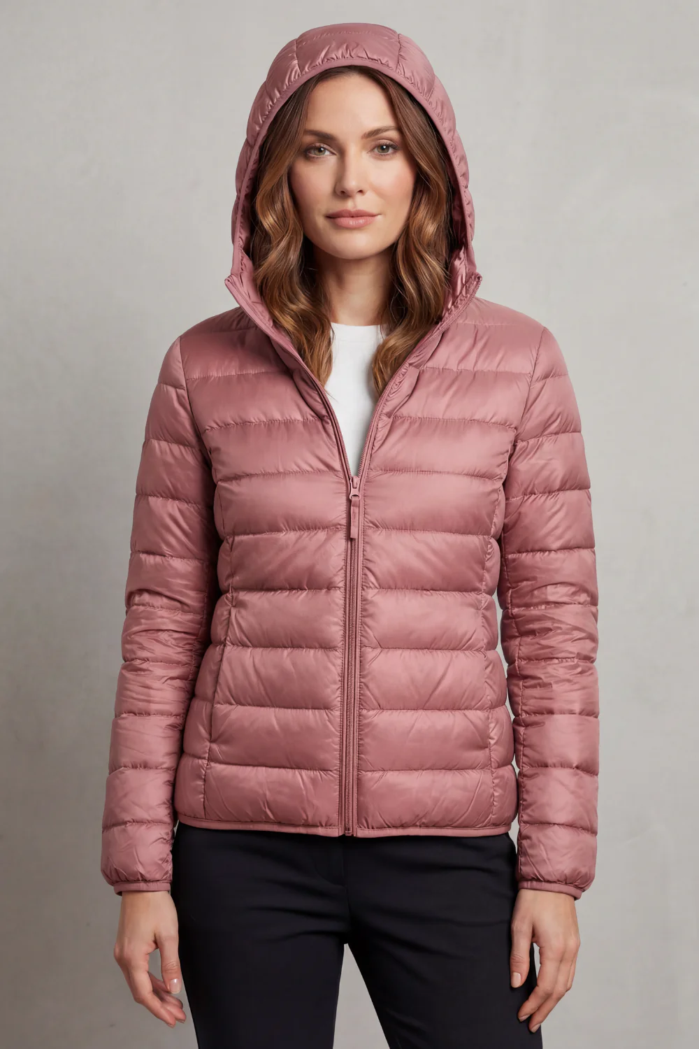 Aela – Ultra light – Packable hooded puffer jacket - Image 14