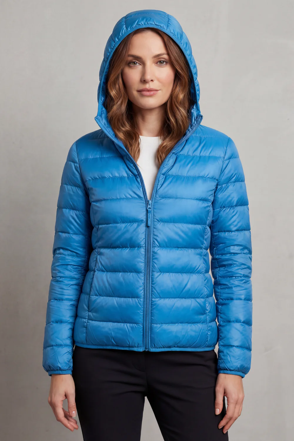 Aela – Ultra light – Packable hooded puffer jacket - Image 20