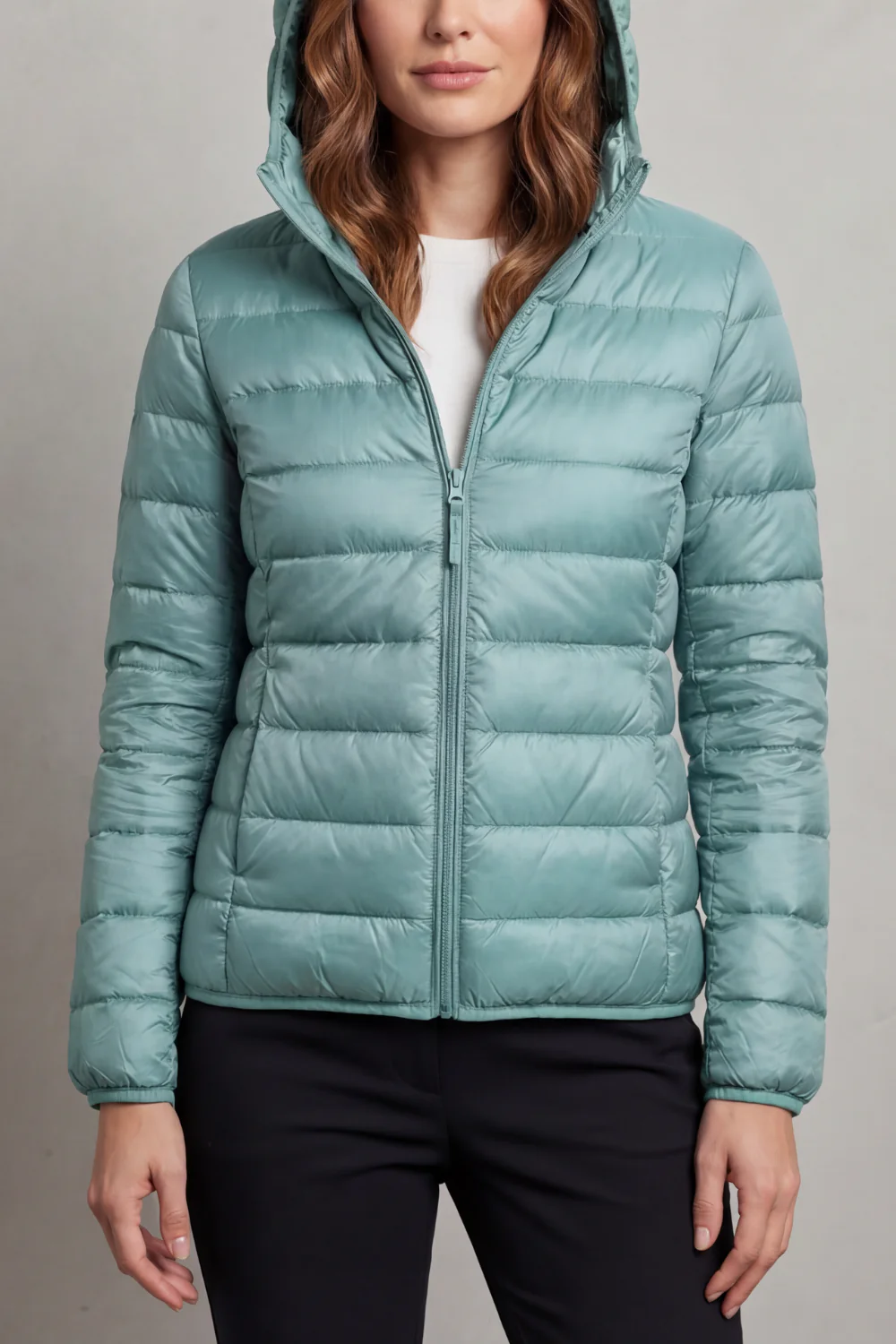 Aela – Ultra light – Packable hooded puffer jacket - Image 21
