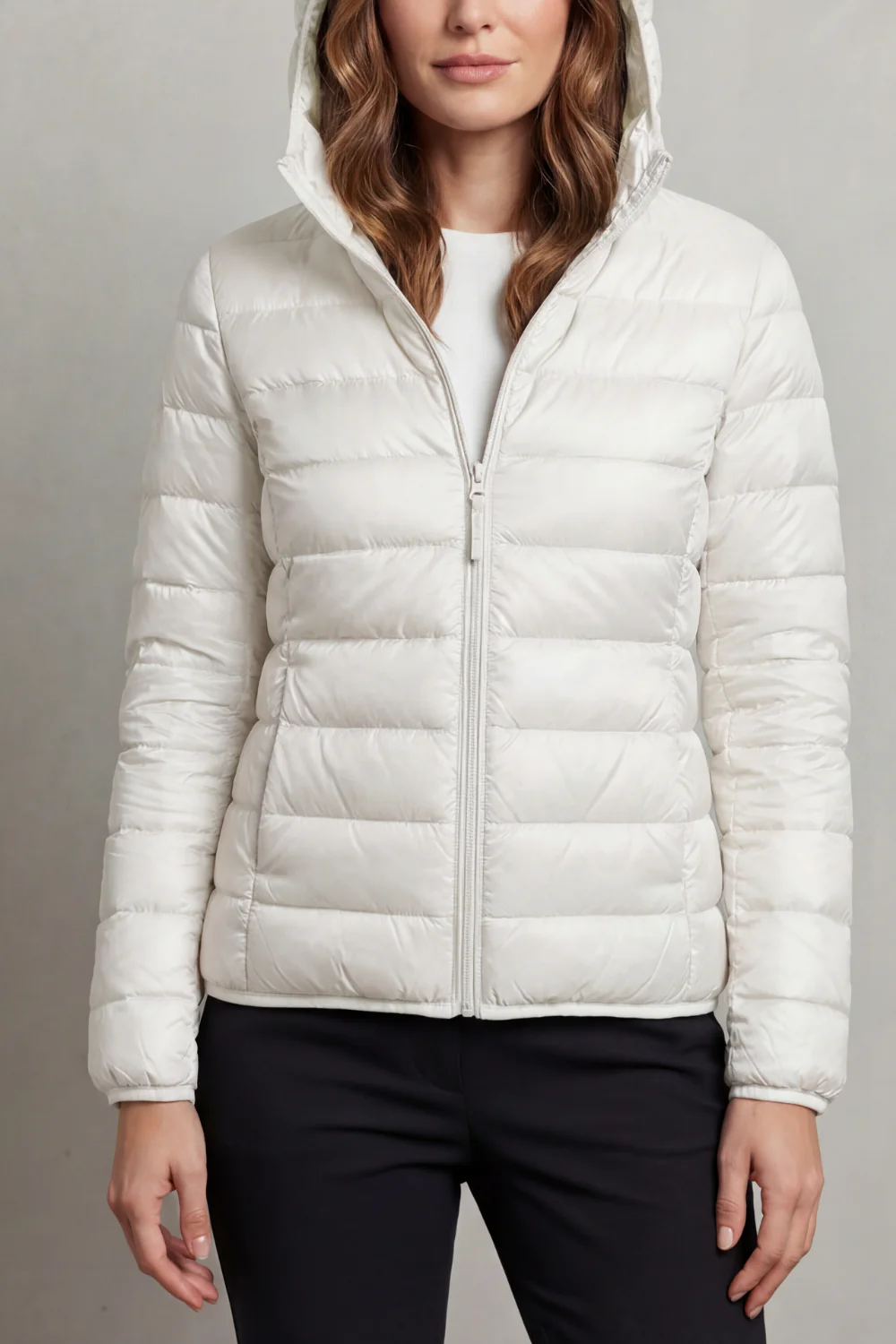 Aela – Ultra light – Packable hooded puffer jacket - Image 23