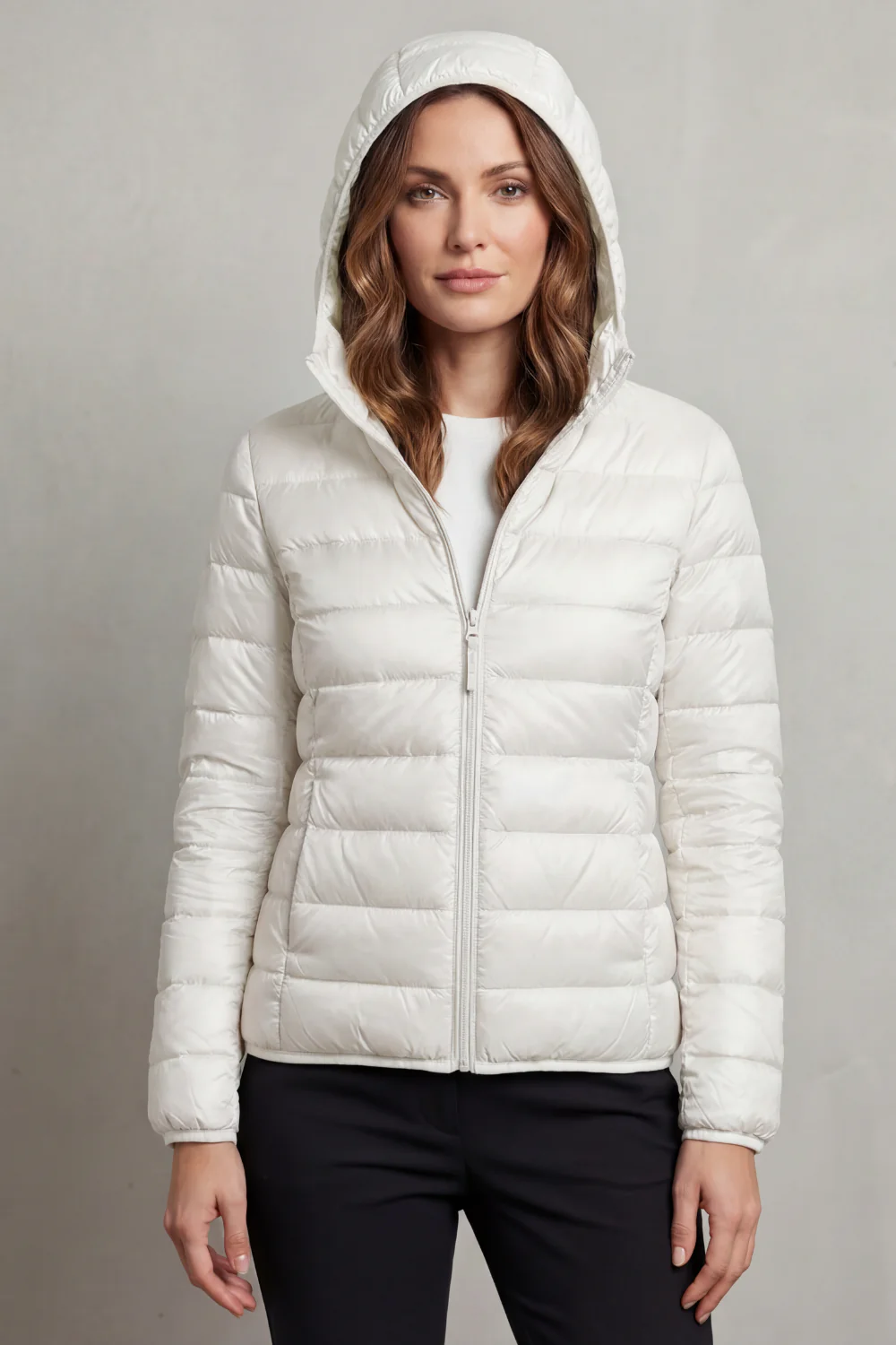 Aela – Ultra light – Packable hooded puffer jacket - Image 24
