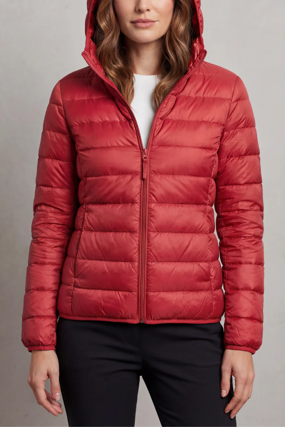 Aela – Ultra light – Packable hooded puffer jacket - Image 25