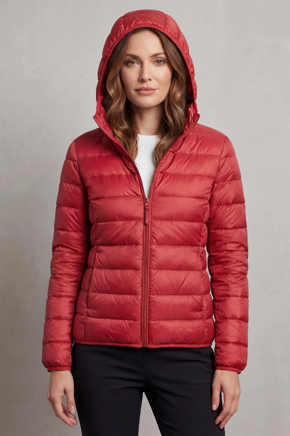 Aela – Ultra light – Packable hooded puffer jacket - Image 26