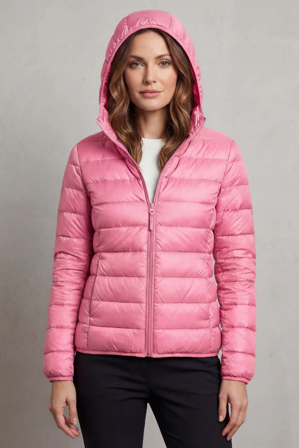 Aela – Ultra light – Packable hooded puffer jacket - Image 28