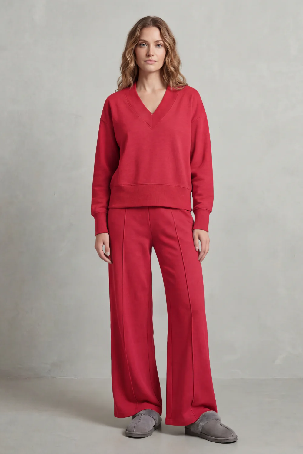 Allia – Relaxed fit – Wide-leg lounge set - Image 10