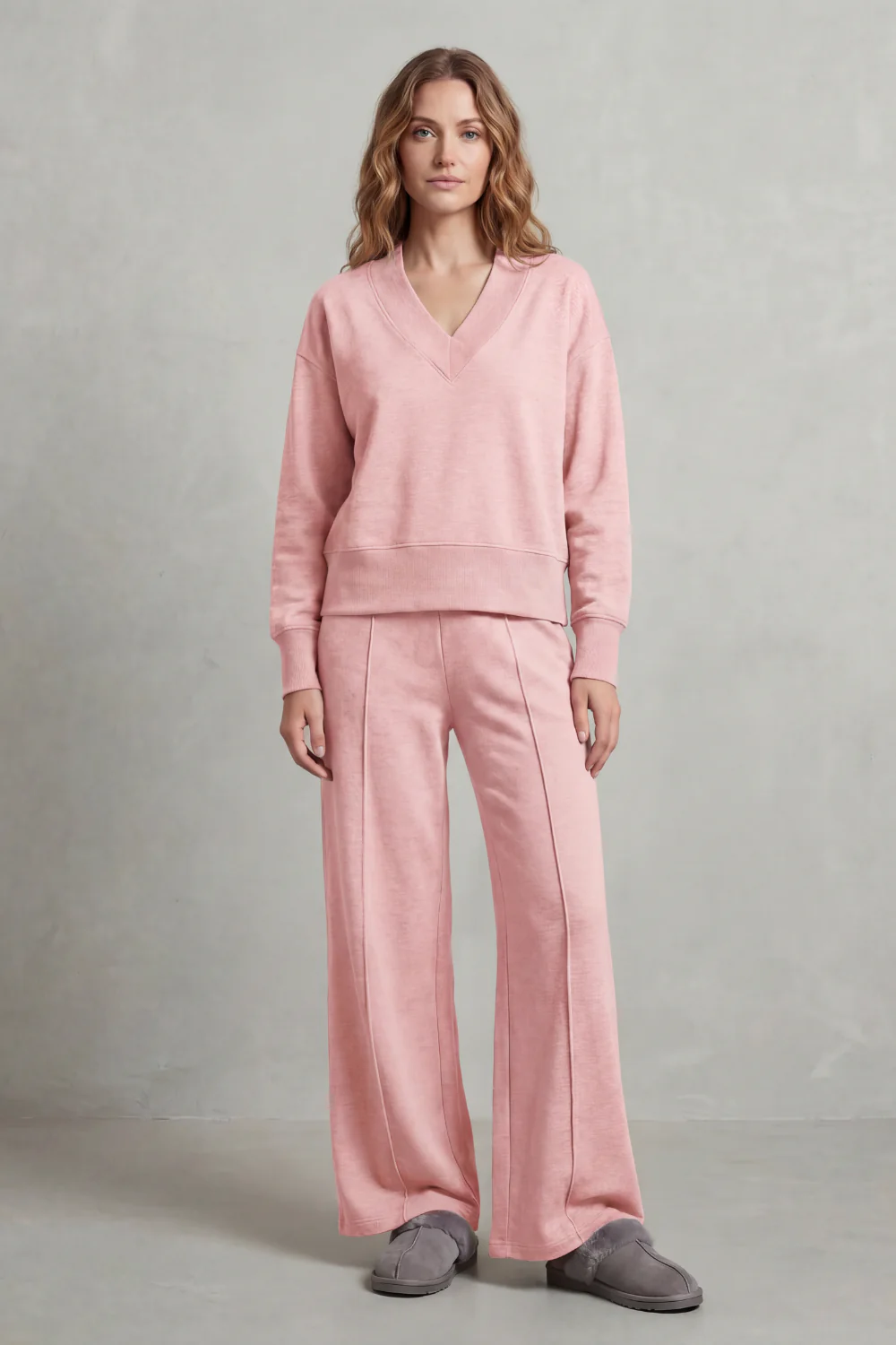 Allia – Relaxed fit – Wide-leg lounge set - Image 14