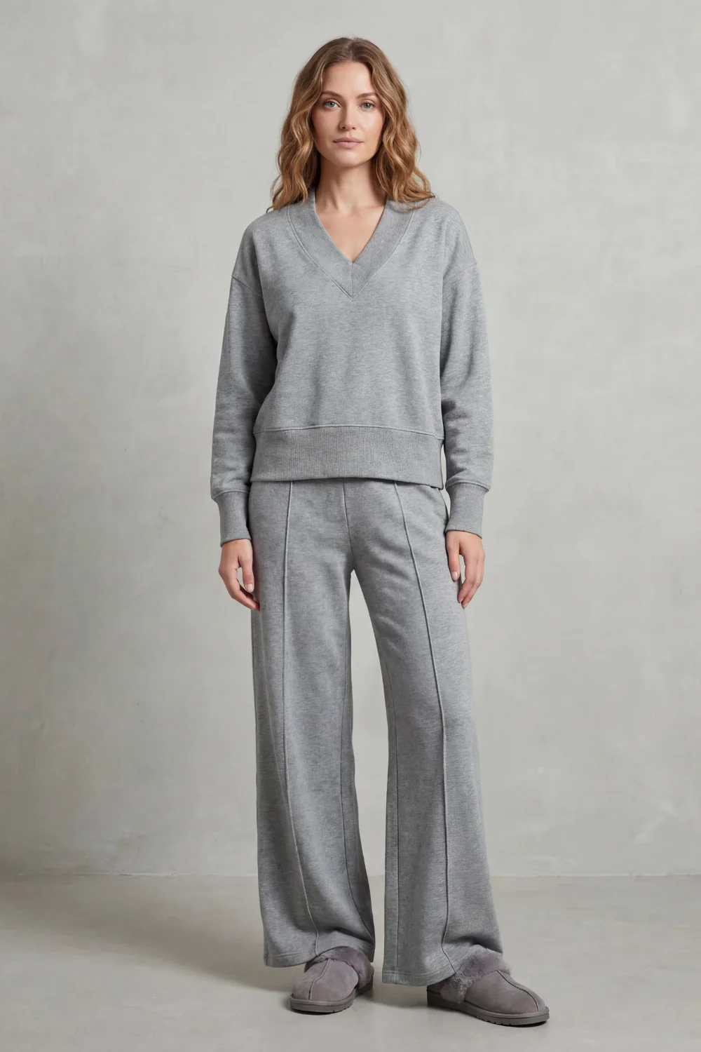 Allia – Relaxed fit – Wide-leg lounge set - Image 2