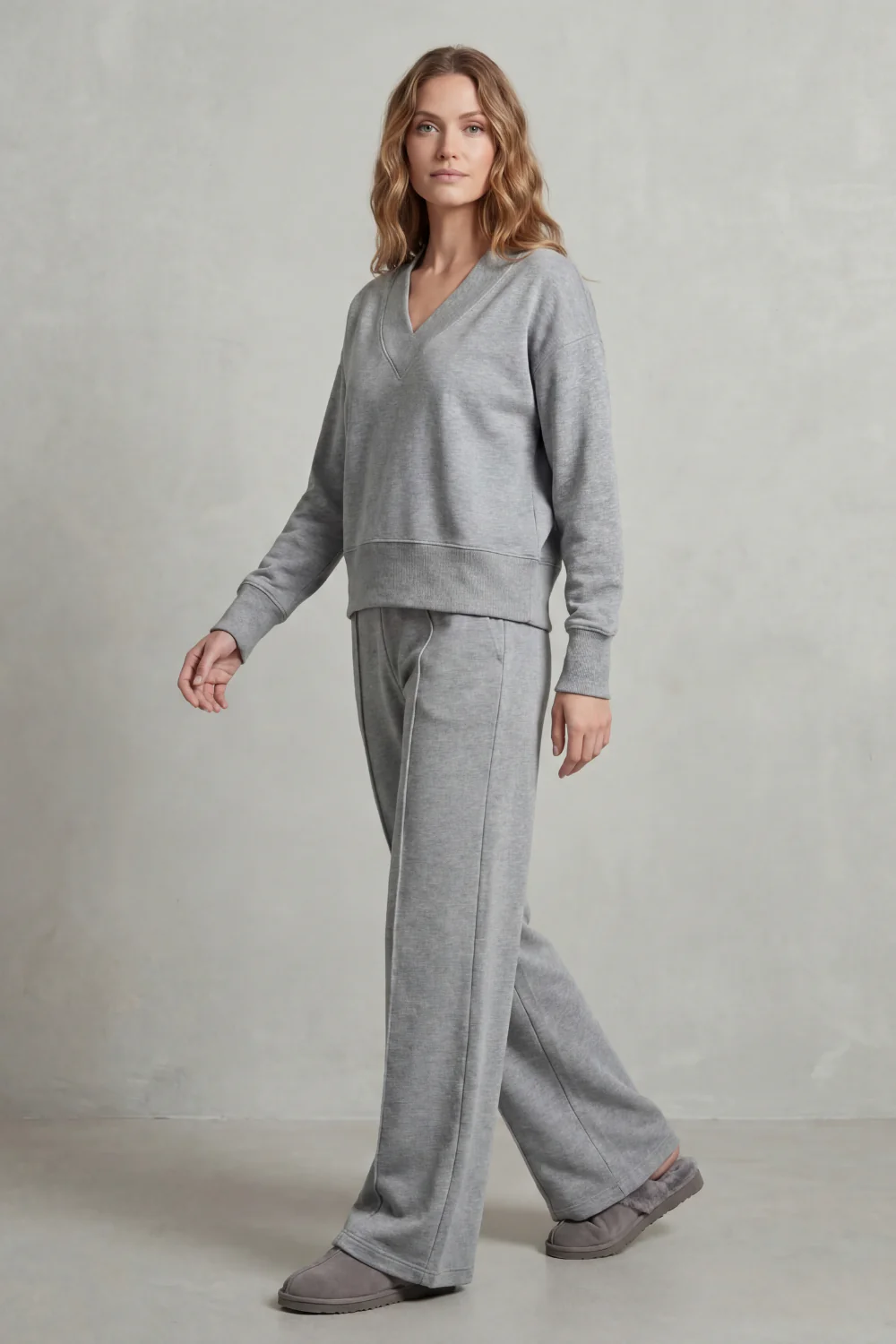Allia – Relaxed fit – Wide-leg lounge set - Image 3