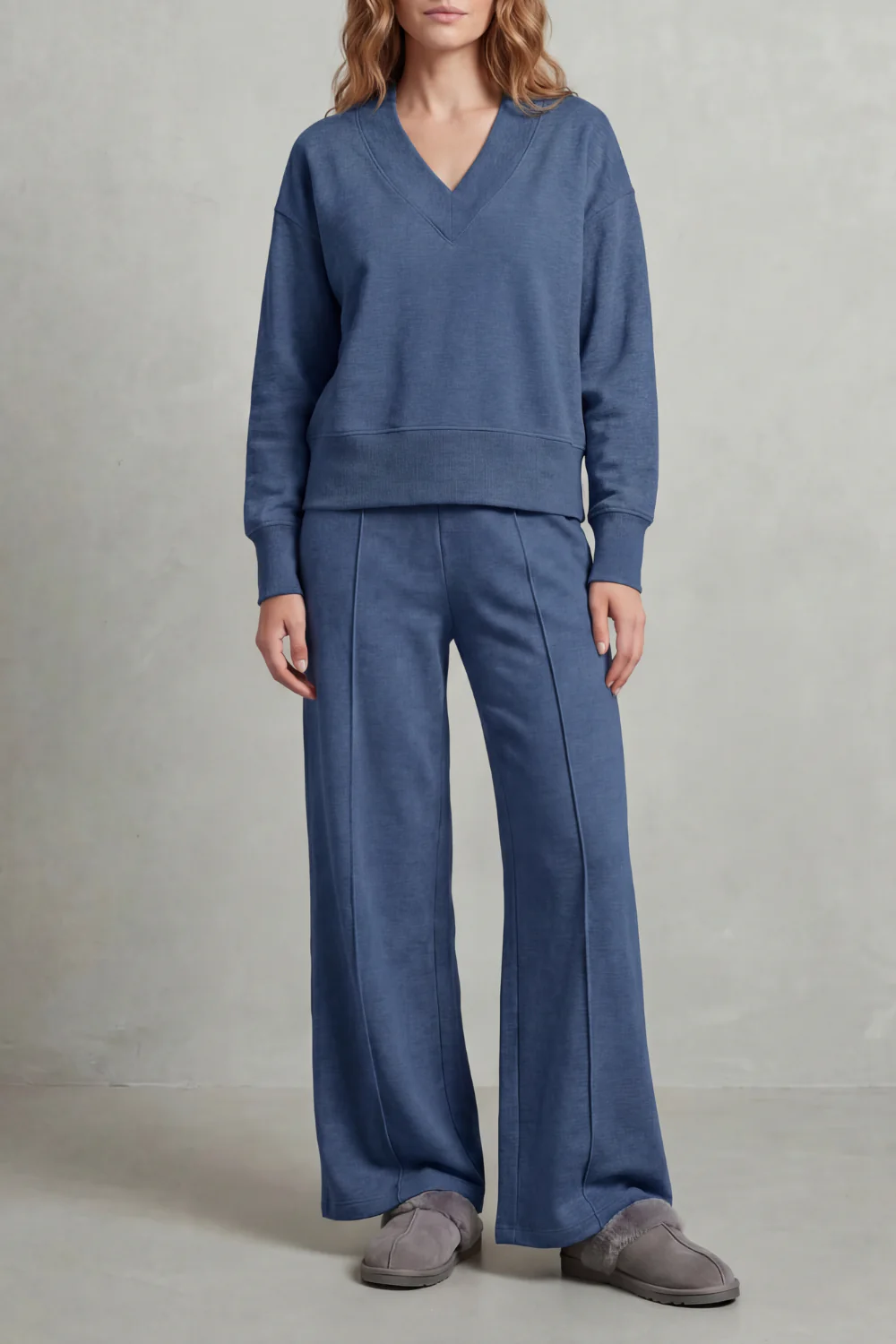 Allia – Relaxed fit – Wide-leg lounge set - Image 5