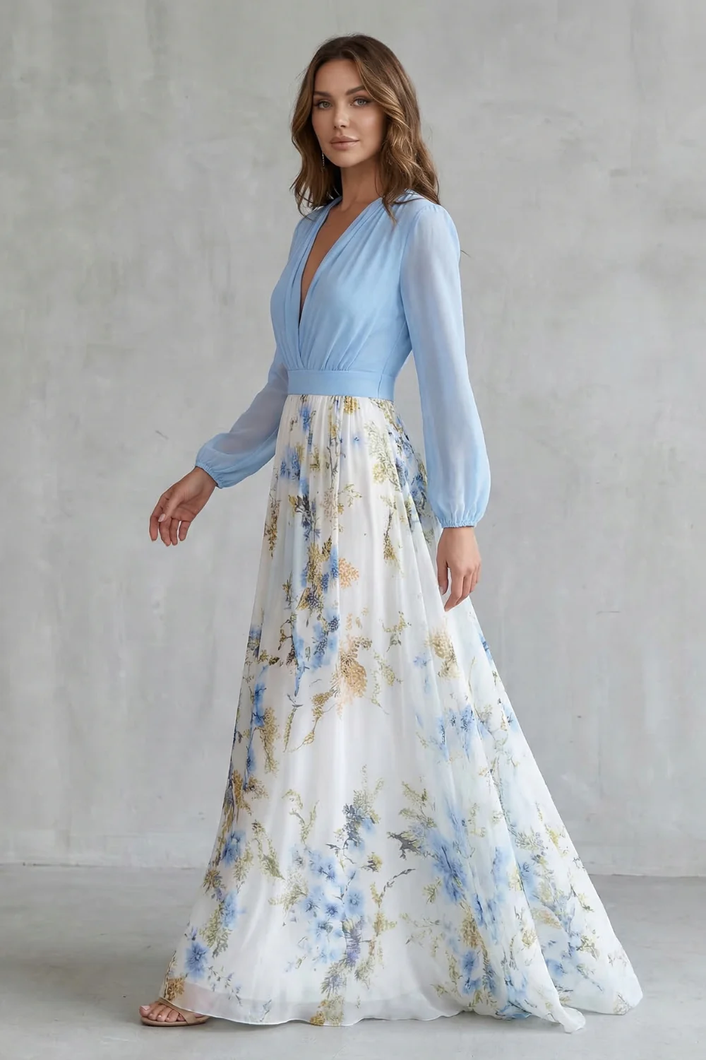 Avelisse – Romantic flow – Floral maxi dress - Image 3