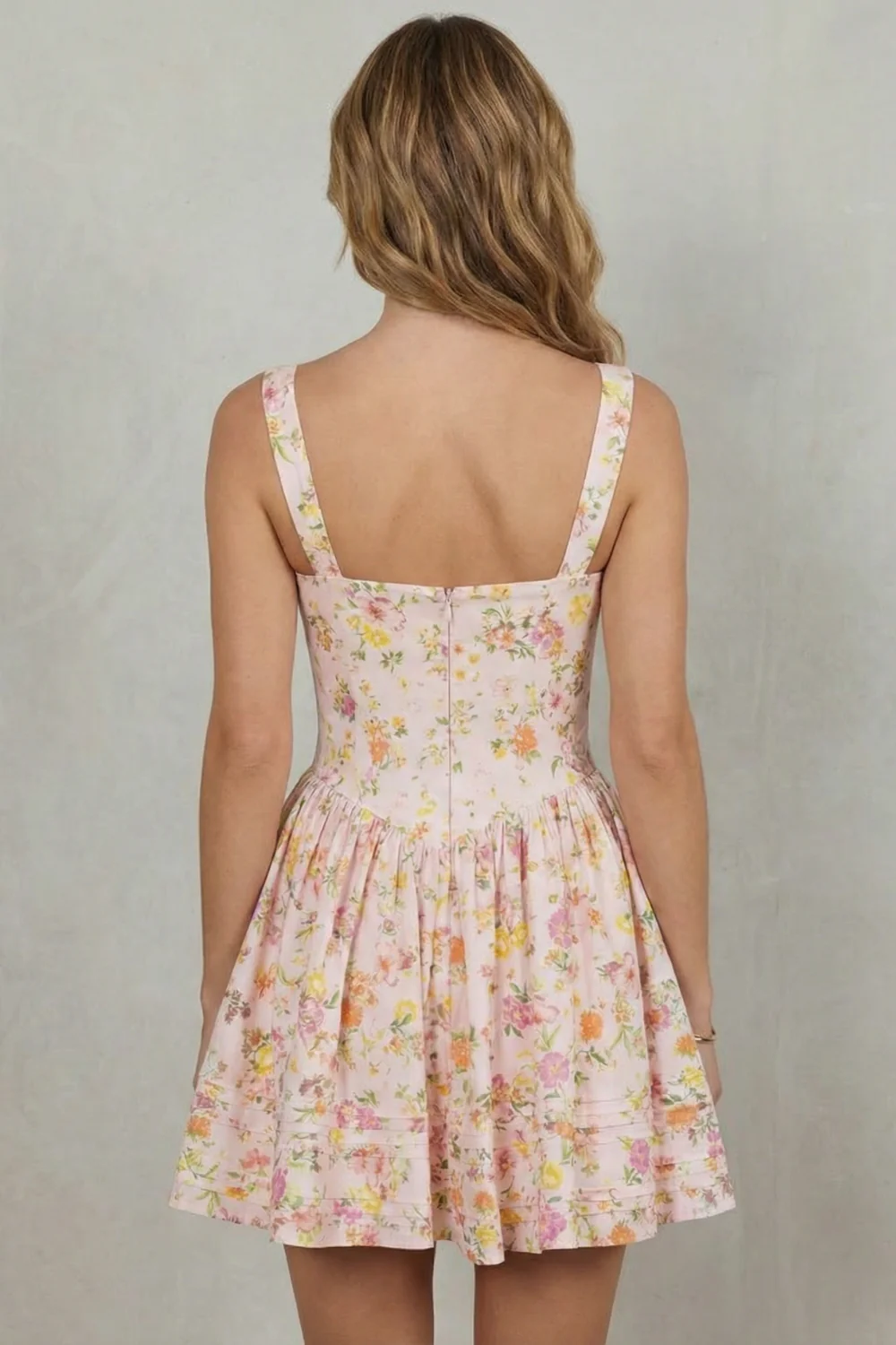 Avellina – Soft floral charm – Mini dress - Image 4