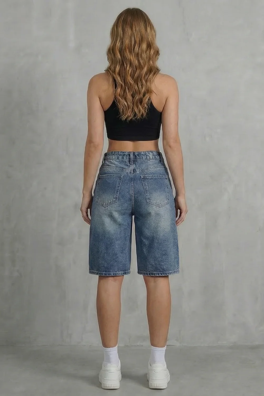 Bellamira – Vintage high waist – Denim shorts - Image 4