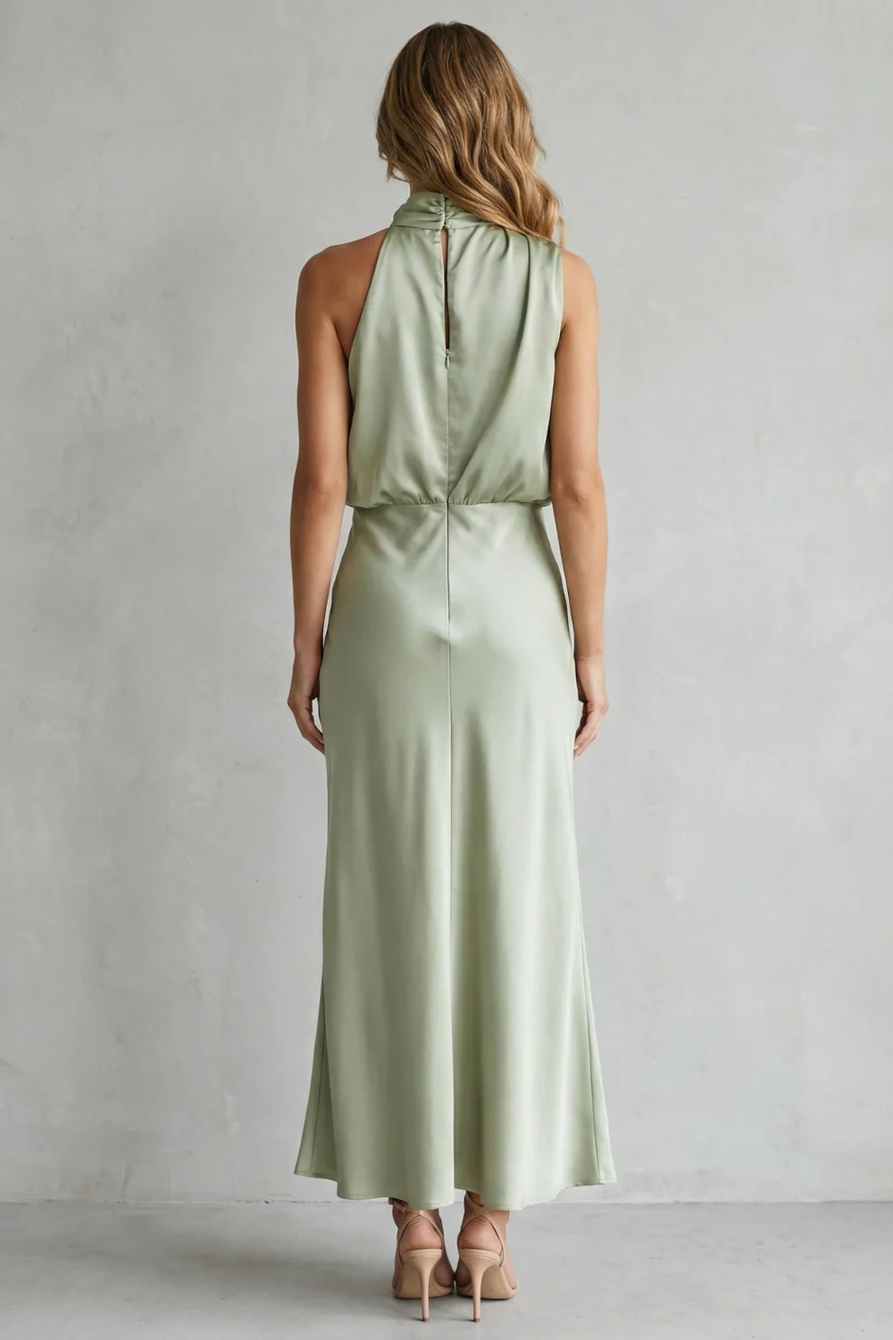 Brionelle – Halter neck elegance – Maxi dress - Image 4