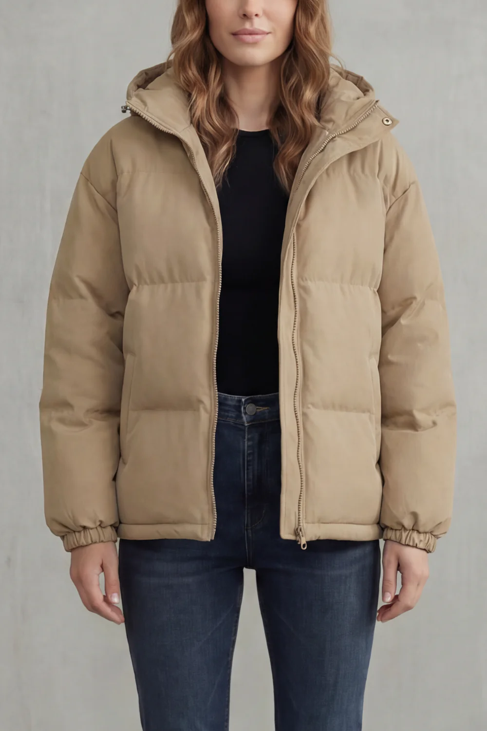 Caeloria – Quilted warmth – Hooded puffer jacket - Image 10