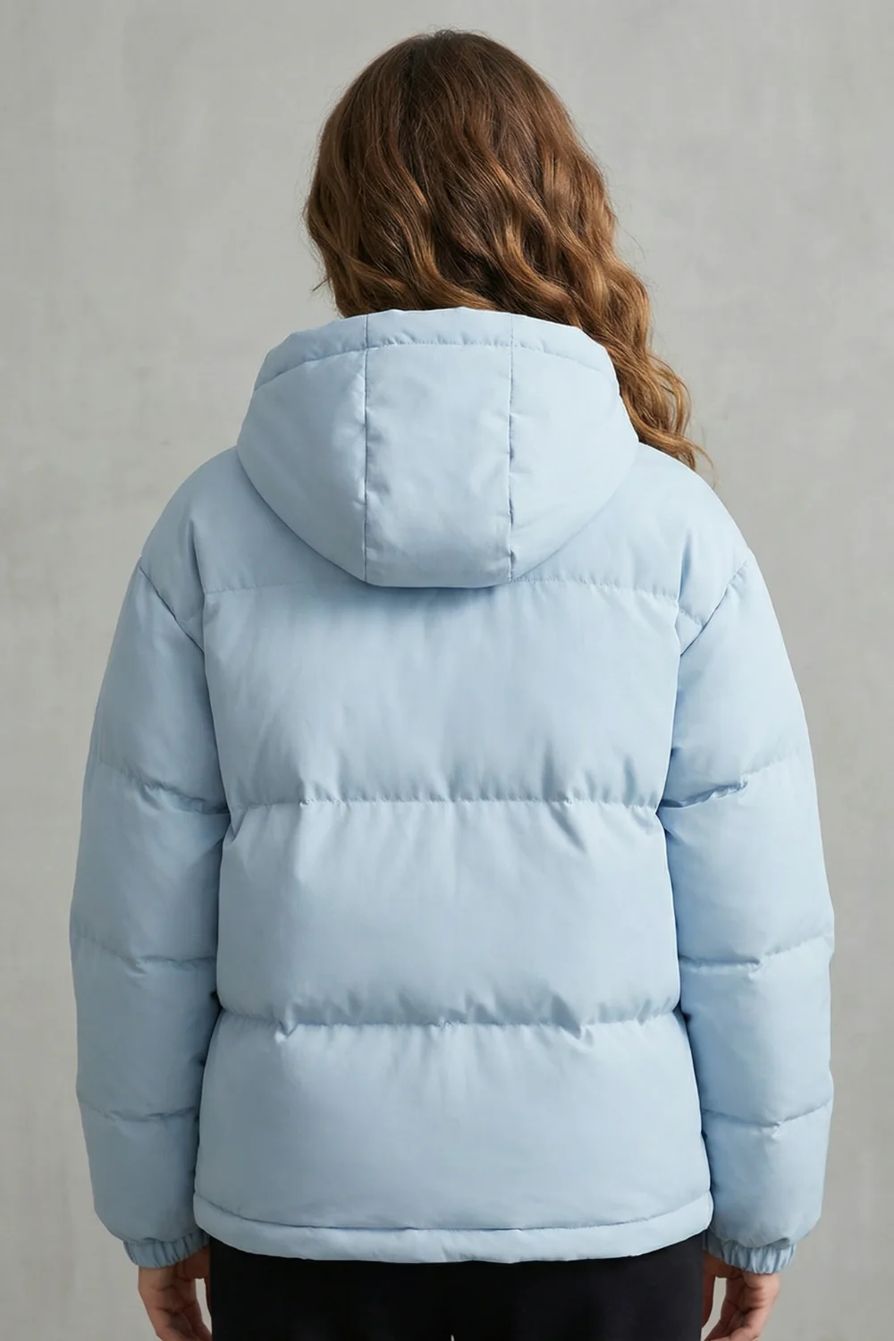 Caeloria – Quilted warmth – Hooded puffer jacket - Image 4