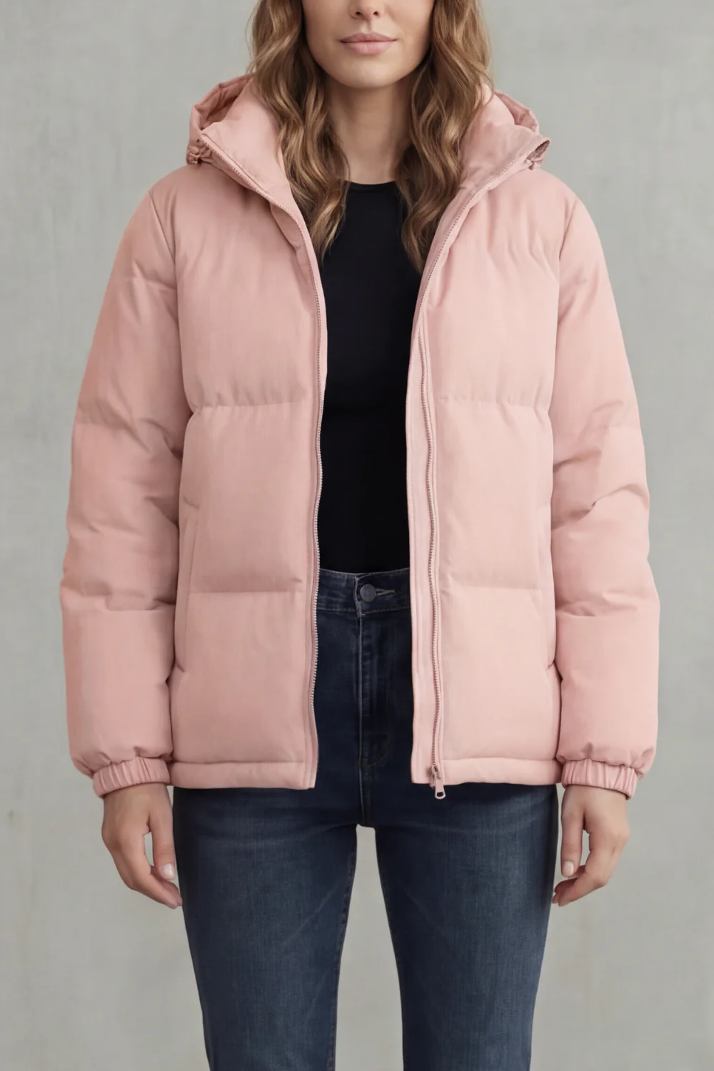 Caeloria – Quilted warmth – Hooded puffer jacket - Image 5