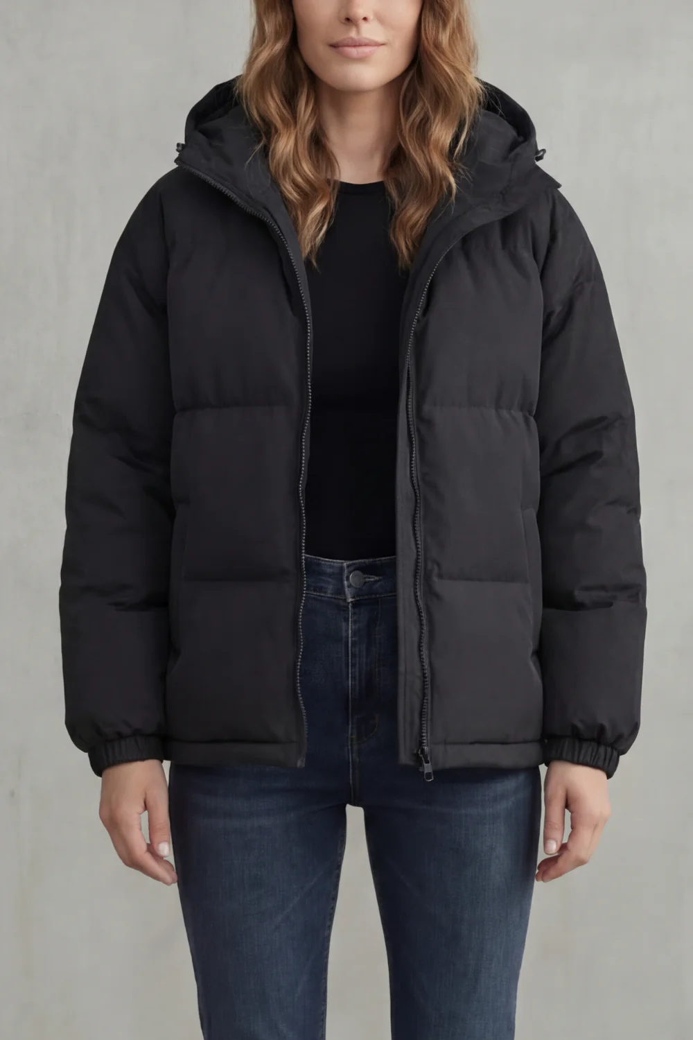 Caeloria – Quilted warmth – Hooded puffer jacket - Image 6