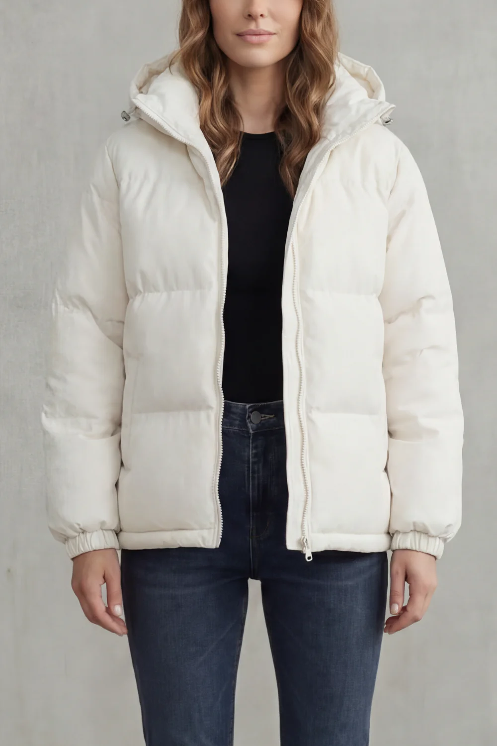 Caeloria – Quilted warmth – Hooded puffer jacket - Image 8