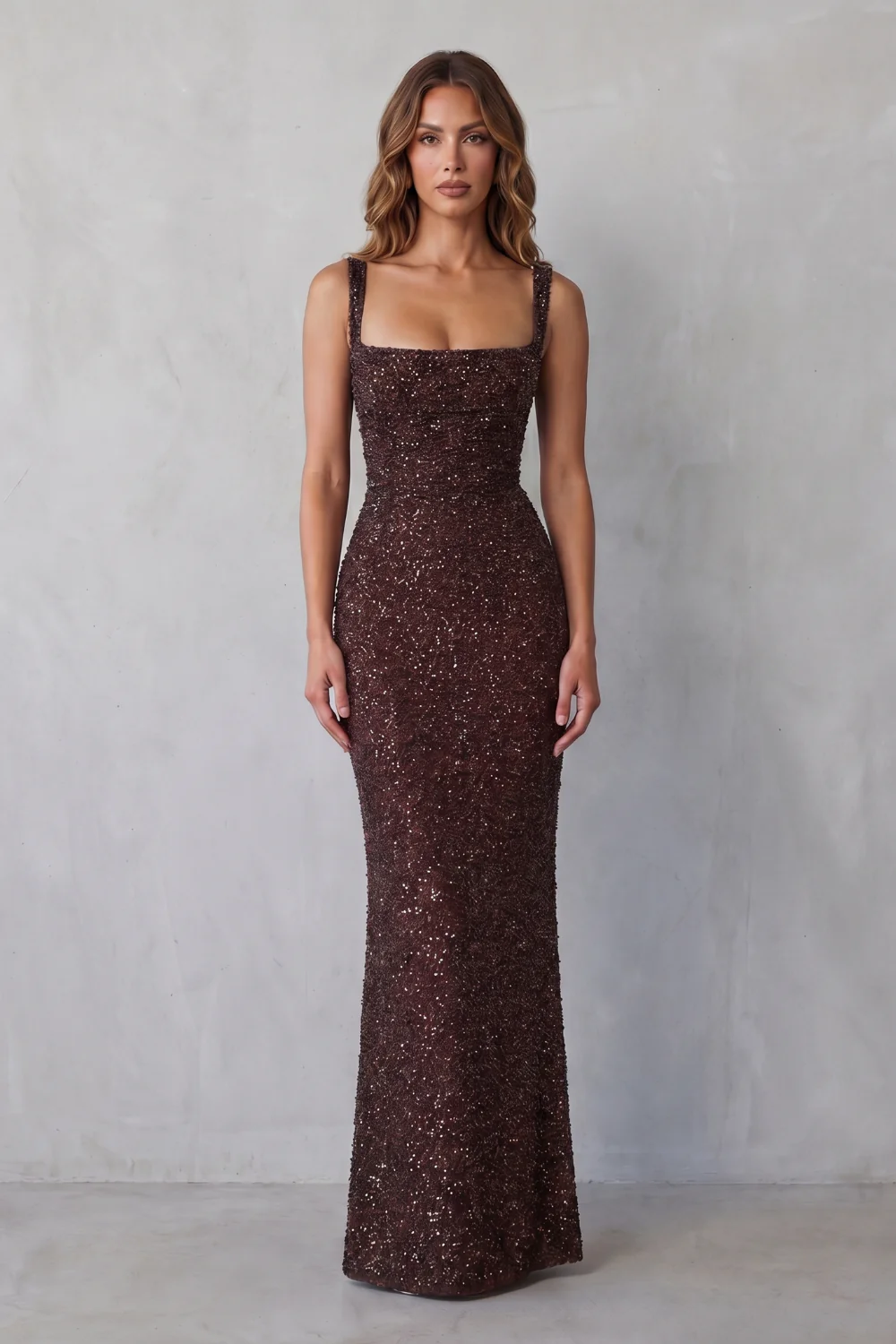 Calanthea – Sequin sculpt glamour – Maxi dress - Image 6