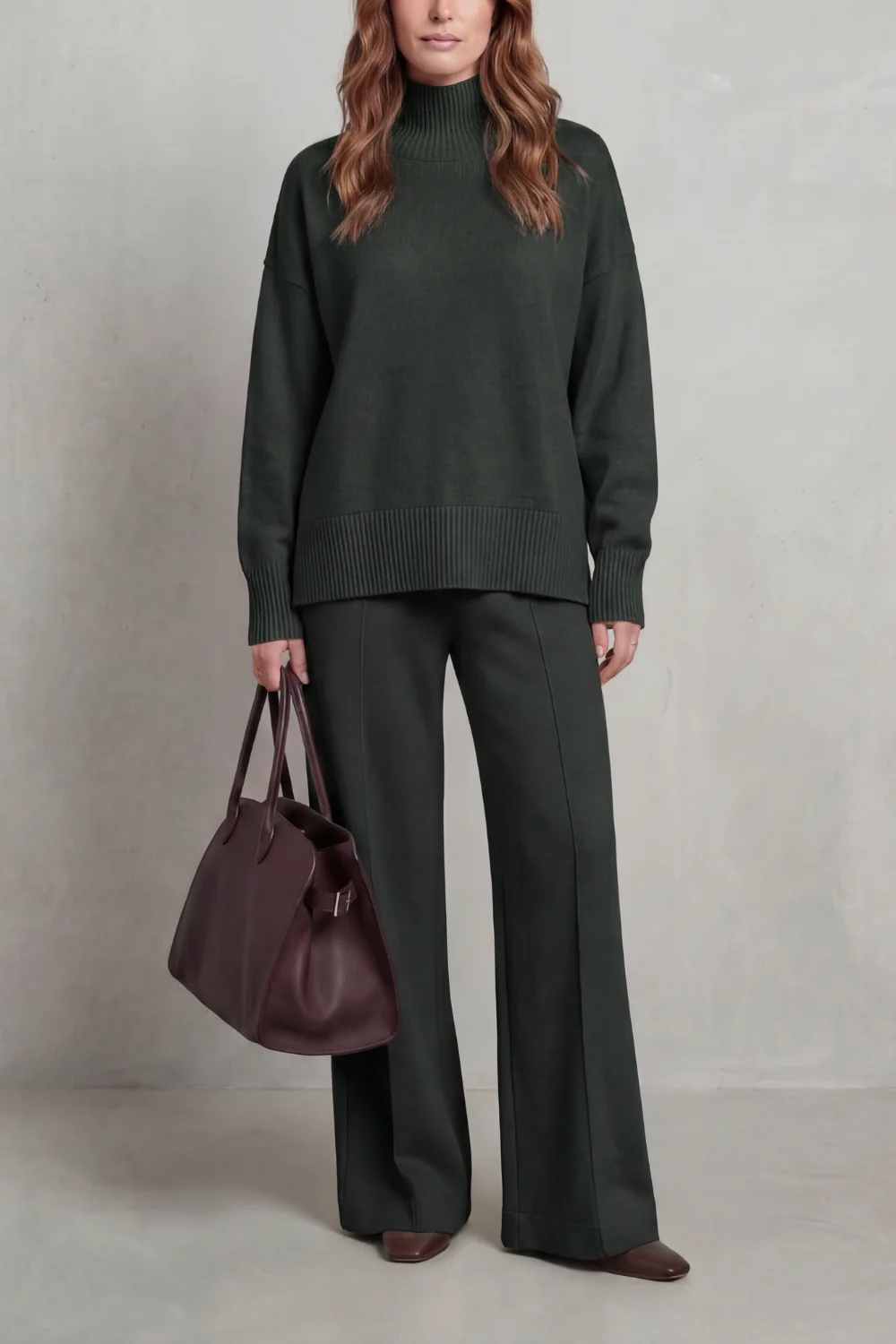 Casavella – Folded collar charm – Knit lounge set - Image 11