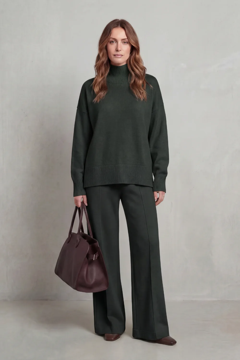 Casavella – Folded collar charm – Knit lounge set - Image 12