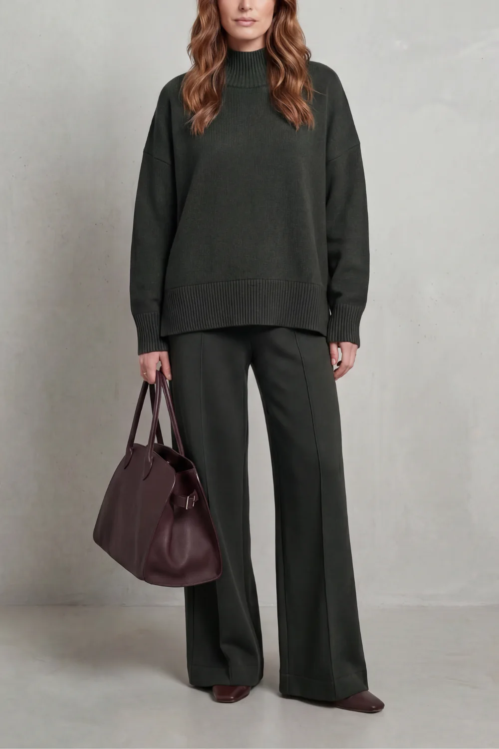 Casavella – Folded collar charm – Knit lounge set - Image 7
