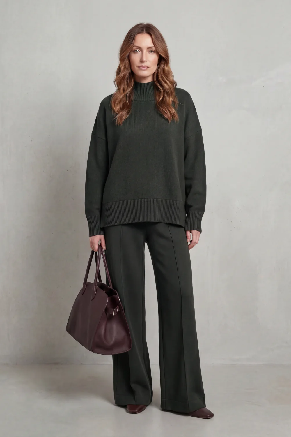Casavella – Folded collar charm – Knit lounge set - Image 8