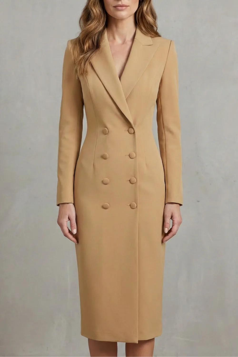 Celeste – Double-Breasted Blazer Dress – Executive Elegance for Power Dressing - Image 11