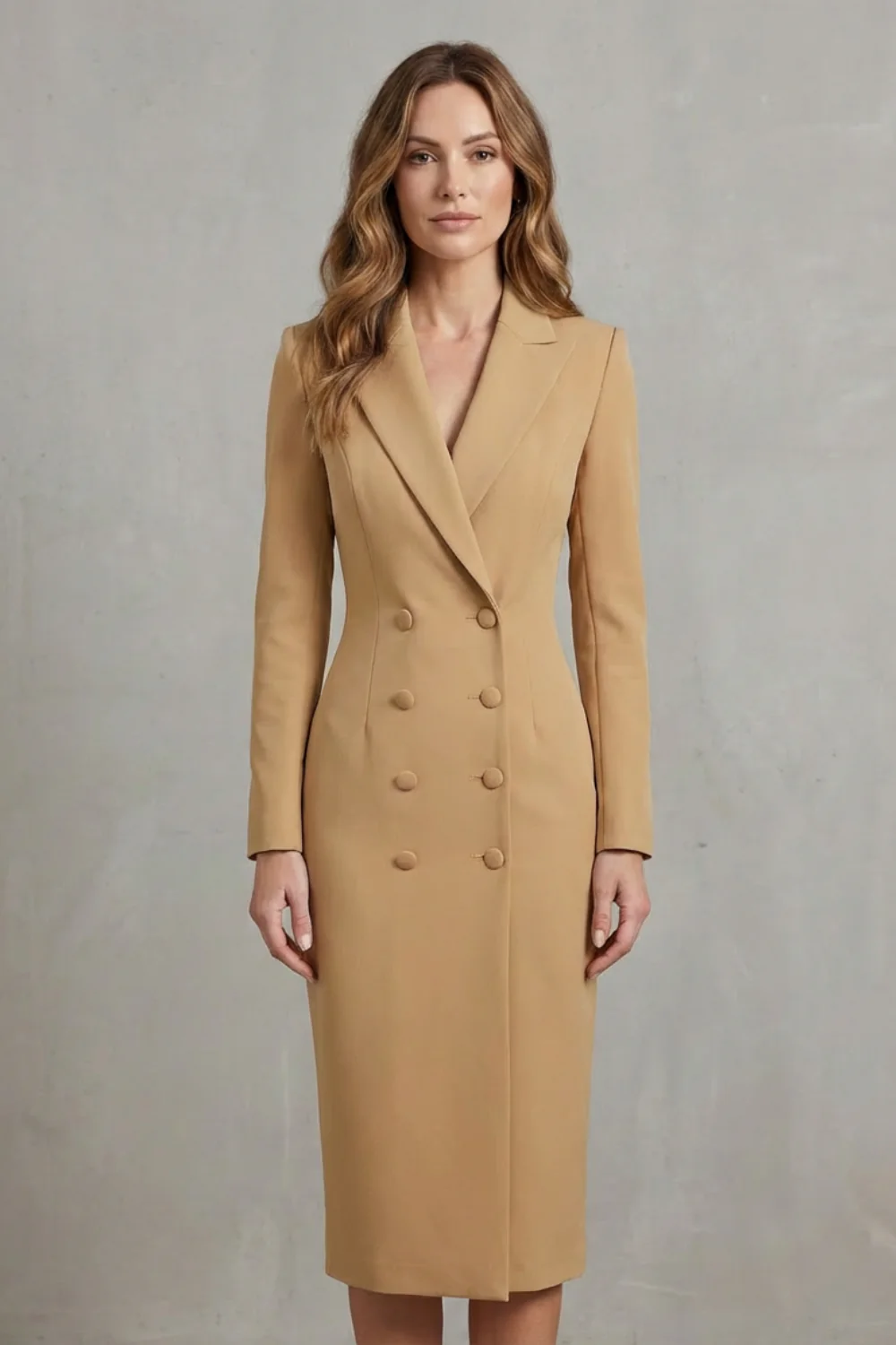 Celeste – Double-Breasted Blazer Dress – Executive Elegance for Power Dressing - Image 12