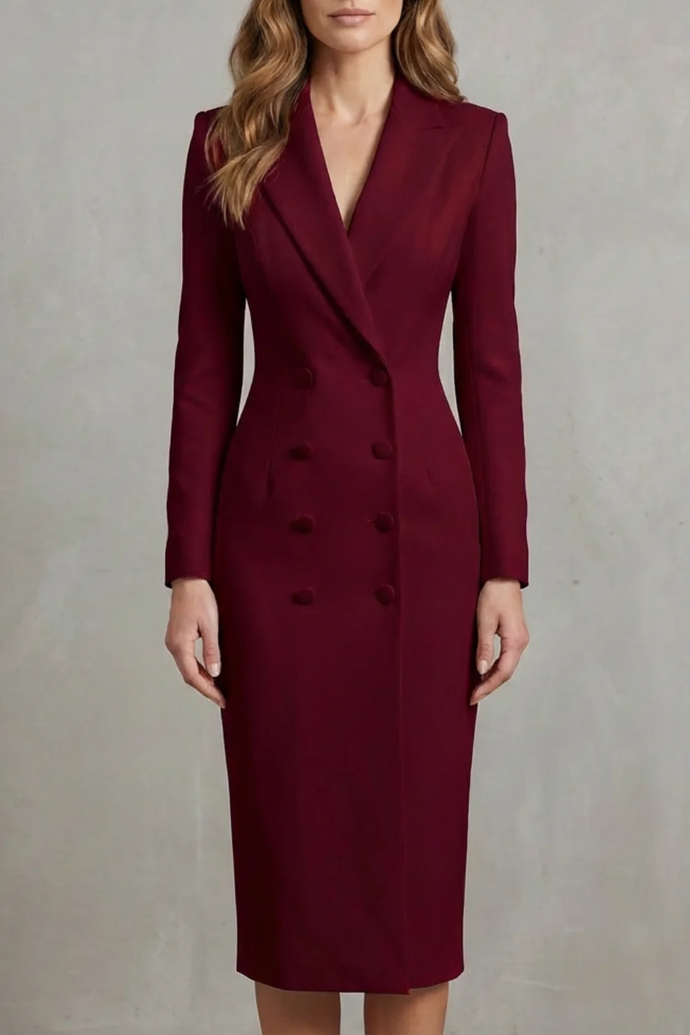Celeste – Double-Breasted Blazer Dress – Executive Elegance for Power Dressing - Image 7