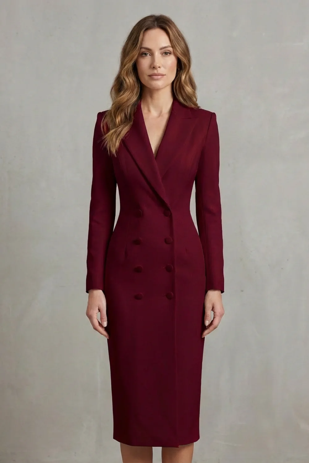 Celeste – Double-Breasted Blazer Dress – Executive Elegance for Power Dressing - Image 8