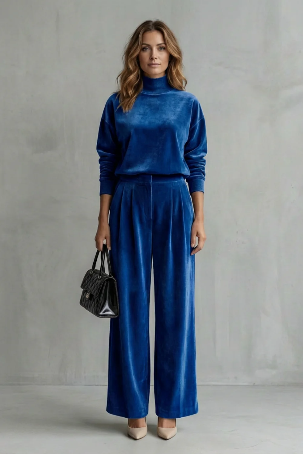 Élianne – Luxe Velour Elegance – Two-Piece Lounge Set - Image 12