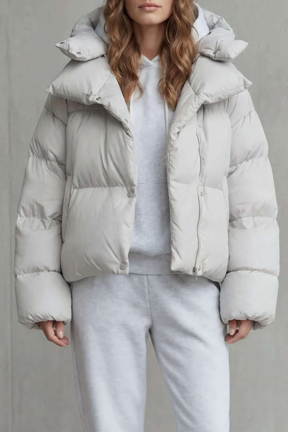 Elvéra – Cloud padded – Cropped puffer jacket