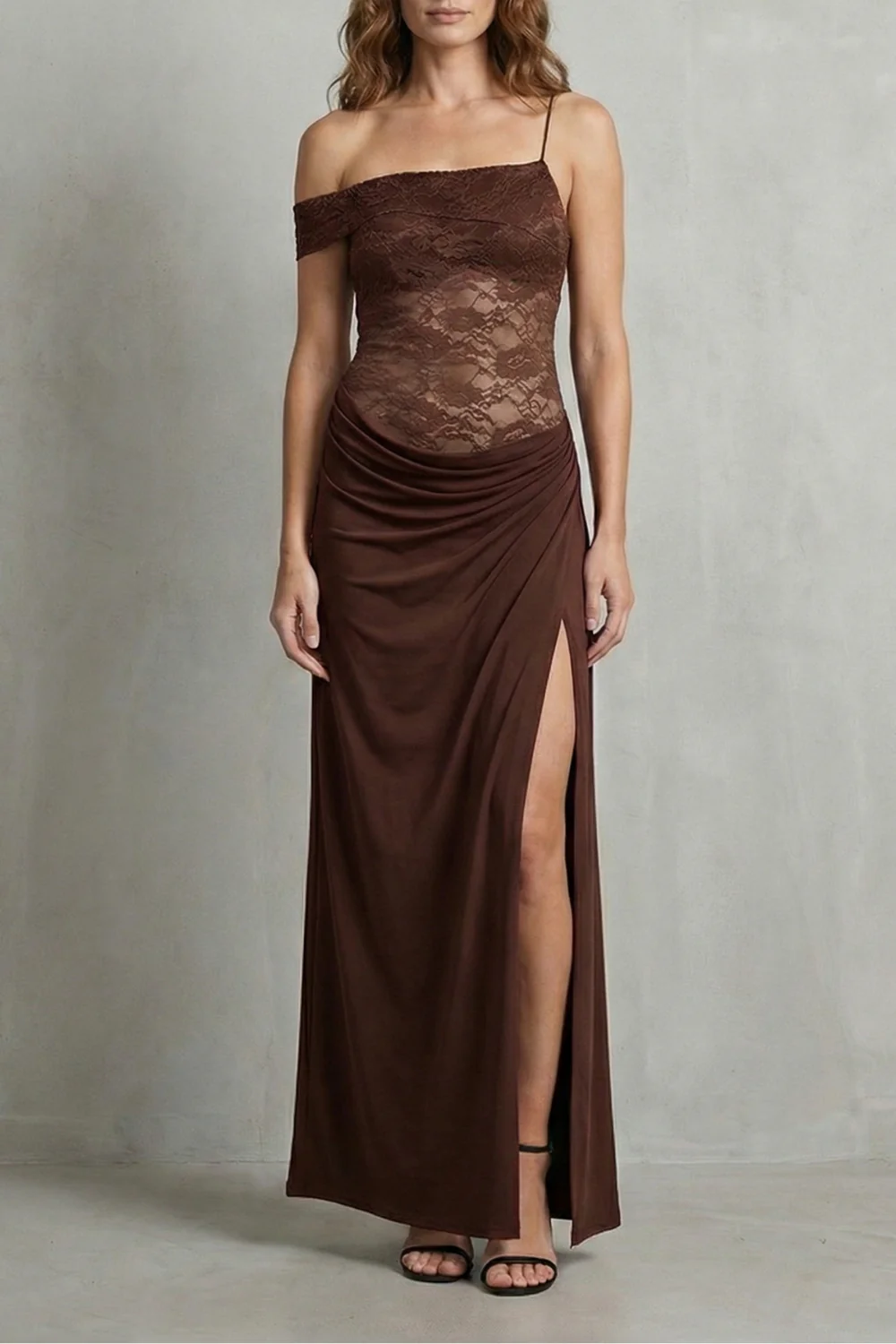 Emily – Timeless romance – Women’s Elegant Lace Maxi Dress - Image 7