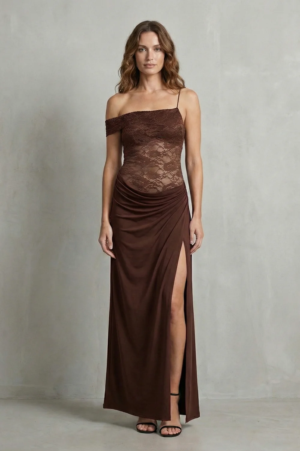 Emily – Timeless romance – Women’s Elegant Lace Maxi Dress - Image 8