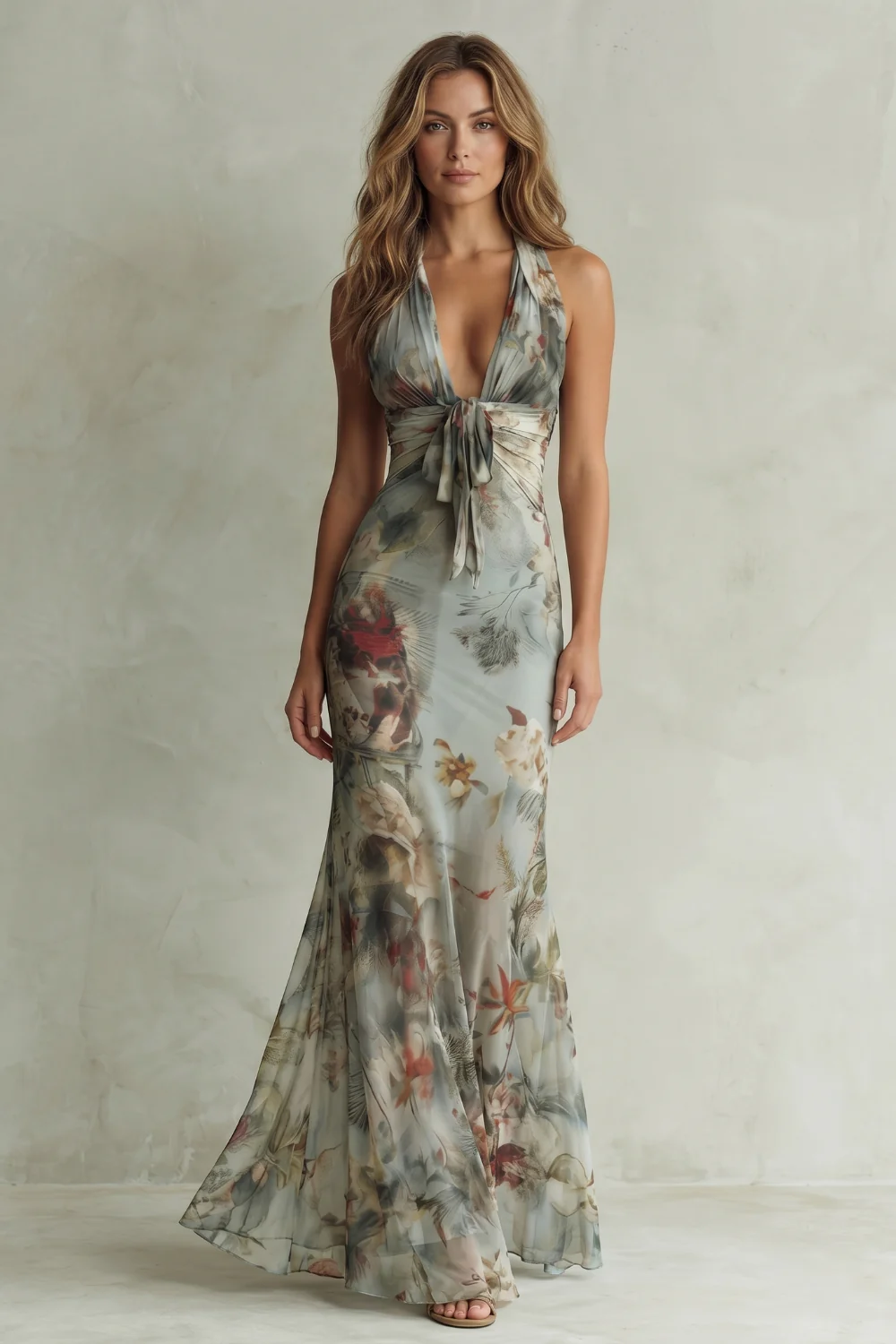 Floravienne – Vintage chiffon allure – Maxi dress - Image 2