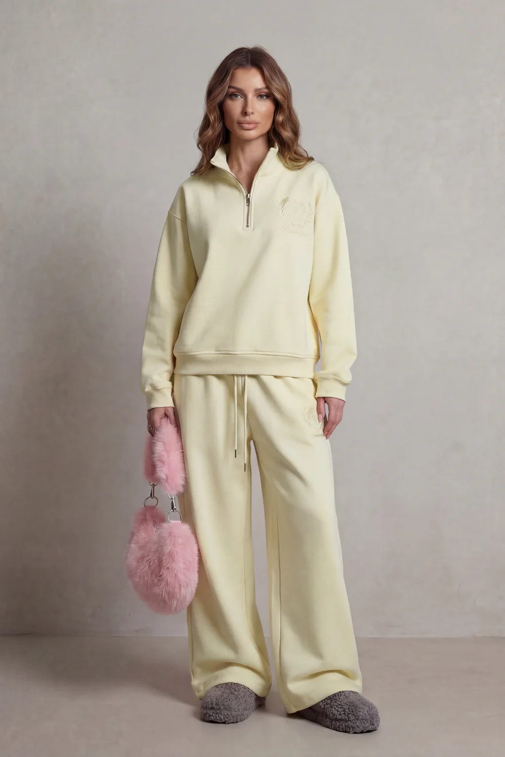 Florevée – Embroidered crest – Zip lounge set - Image 10