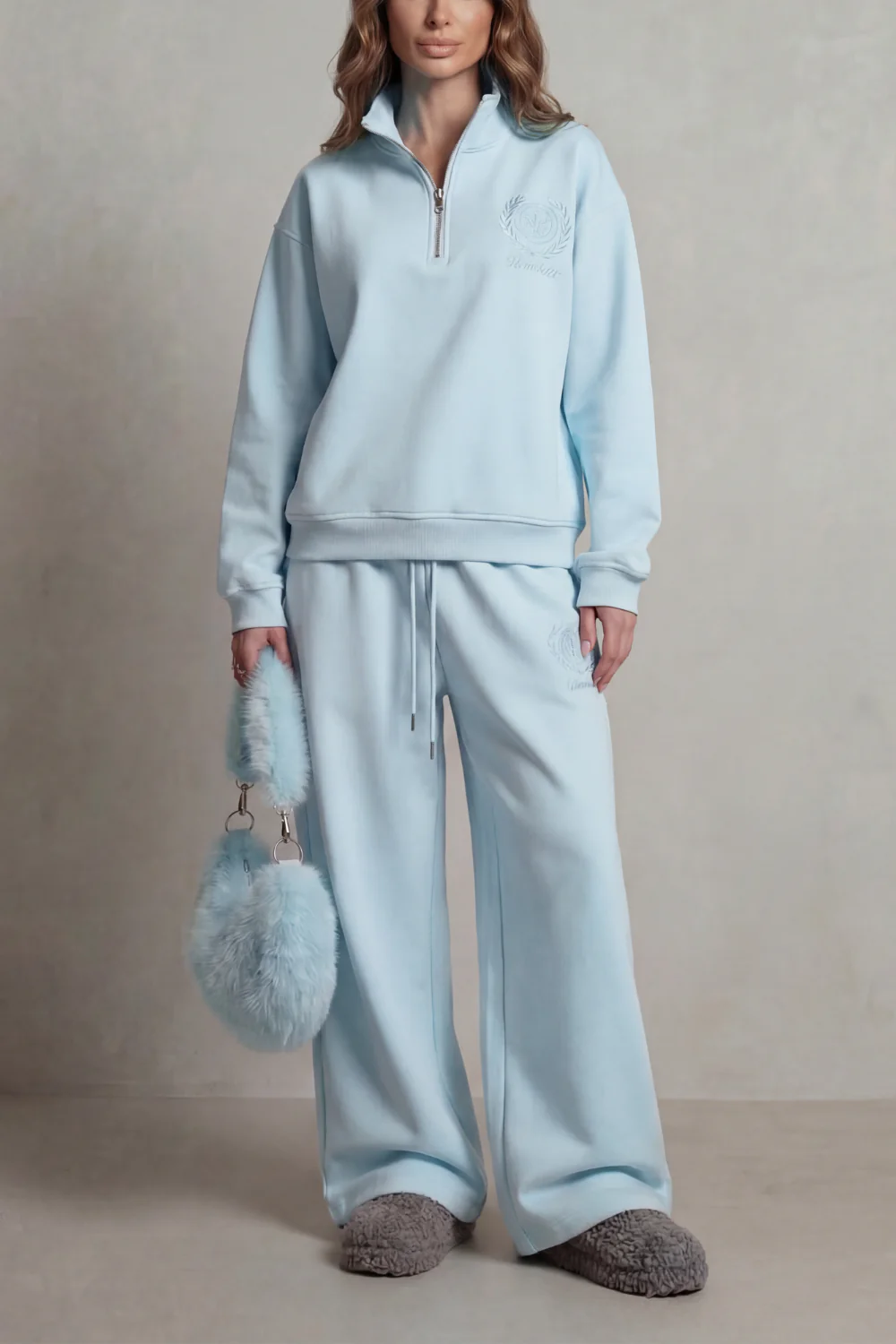 Florevée – Embroidered crest – Zip lounge set - Image 11