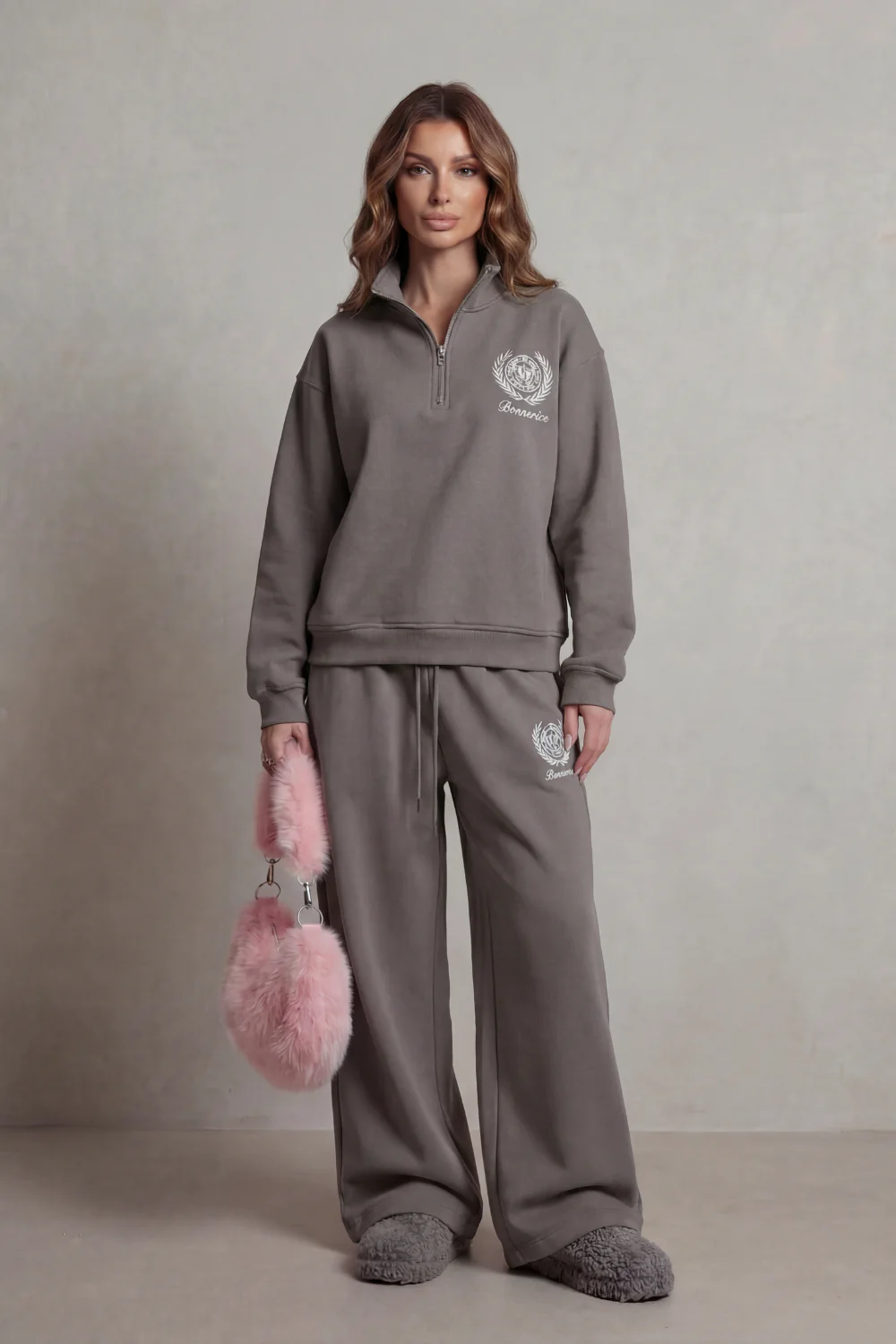 Florevée – Embroidered crest – Zip lounge set - Image 6