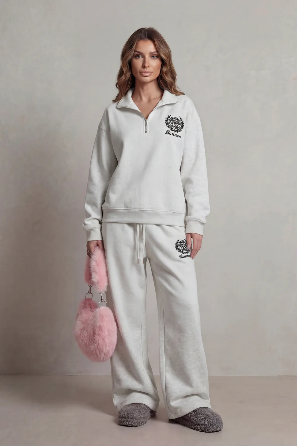 Florevée – Embroidered crest – Zip lounge set - Image 8