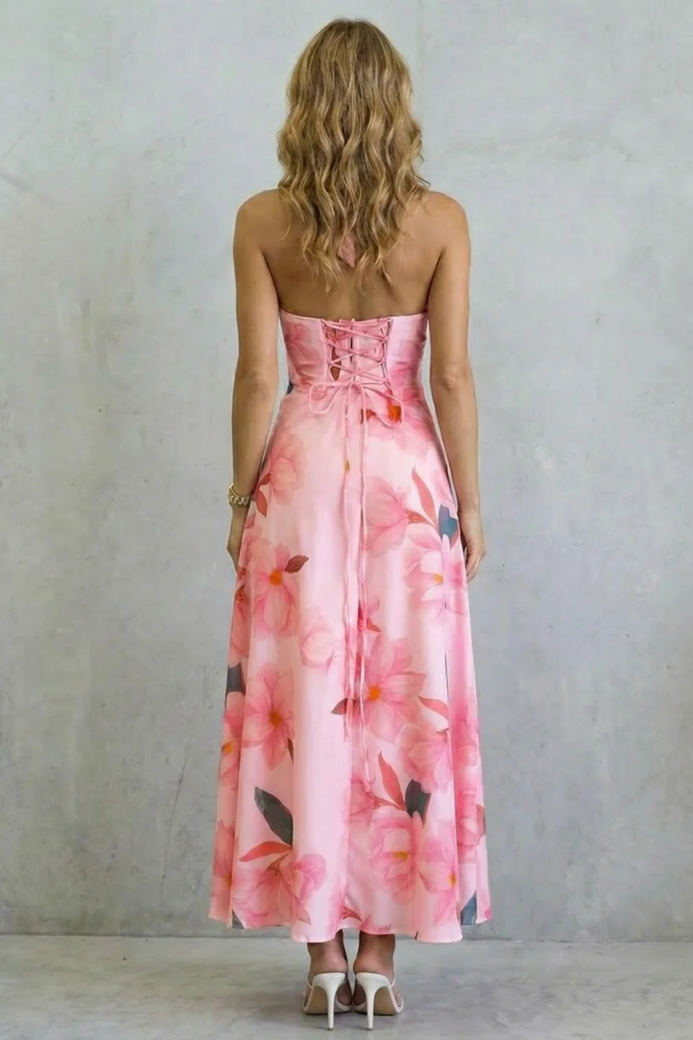 Florévia – Backless floral elegance – Maxi dress - Image 4