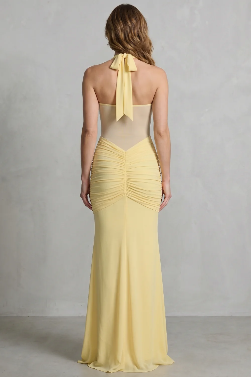 Ginalisse – Draped sculpt elegance – Maxi dress - Image 4