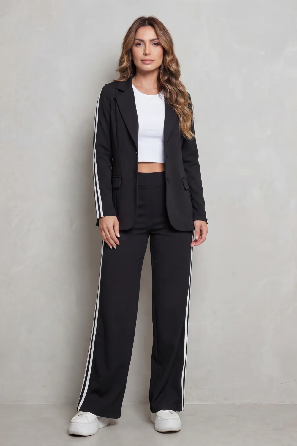 Ishie – Stripe detail – Sporty elegance set - Image 8