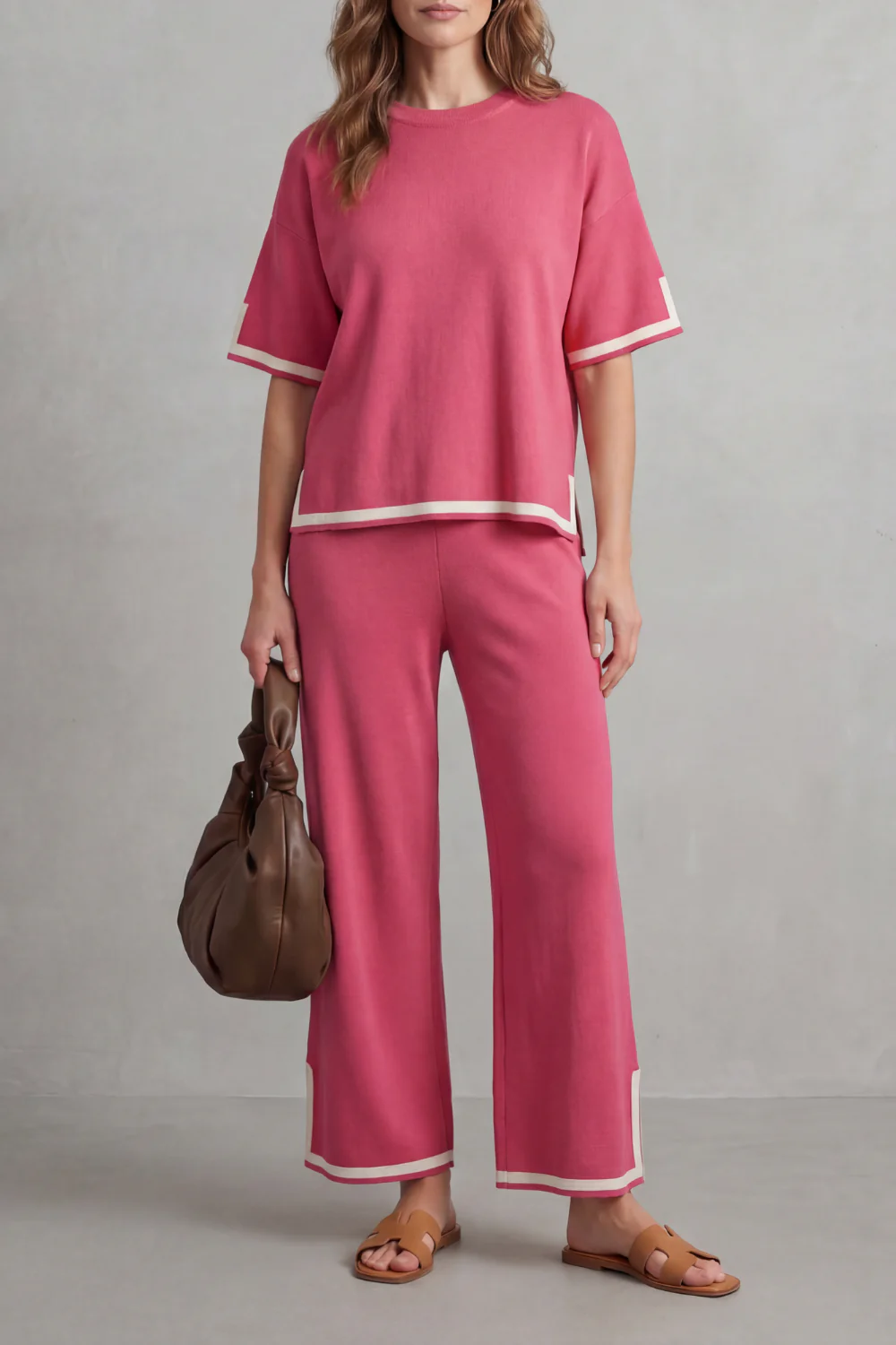 Jeah – Chic Contrast Trim – Lounge Set - Image 11