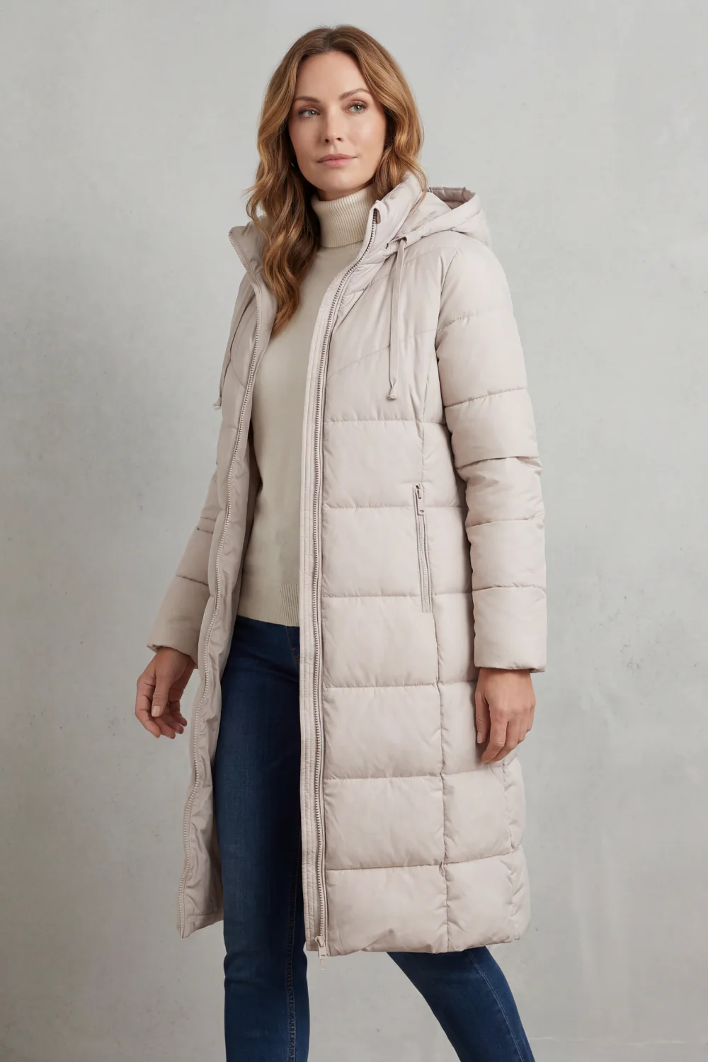 Langley – Warm Women’s Longline Puffer Jacket - Image 3