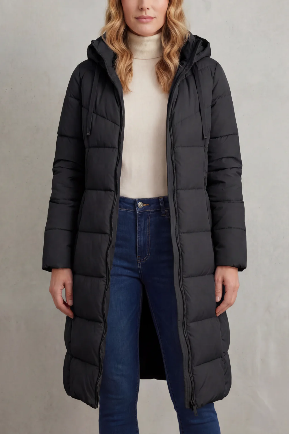 Langley – Warm Women’s Longline Puffer Jacket - Image 7