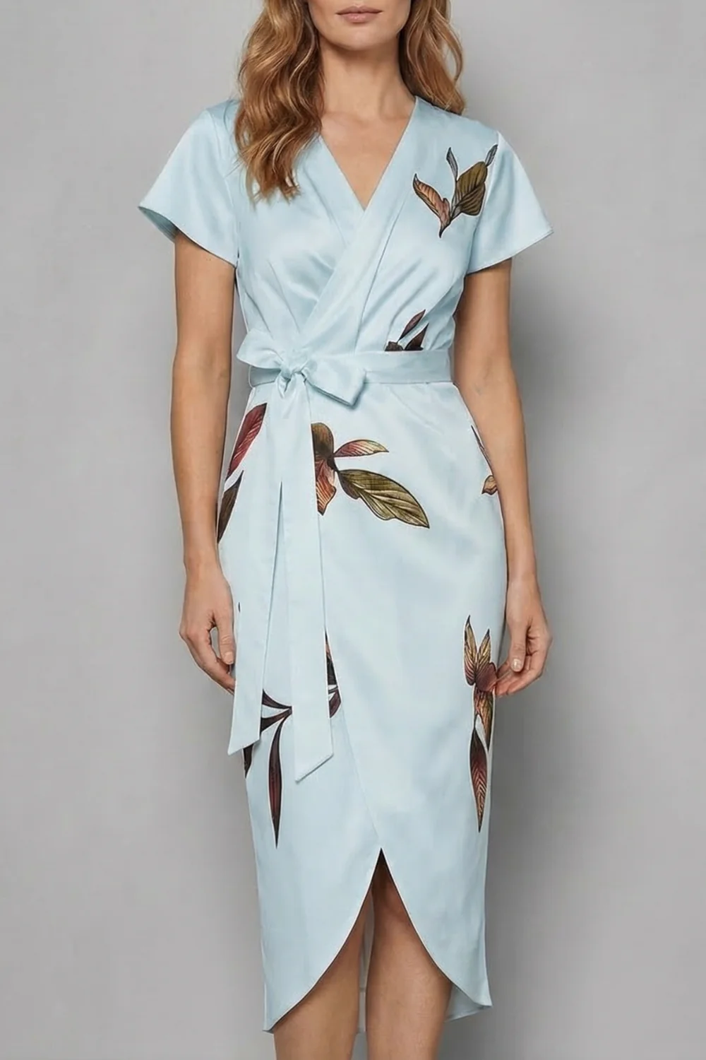Lioravelle – Effortless wrap silhouette – Midi dress - Image 5